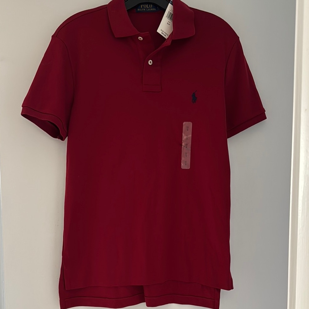 Polo by Ralph Lauren Men's Red Polo Shirt